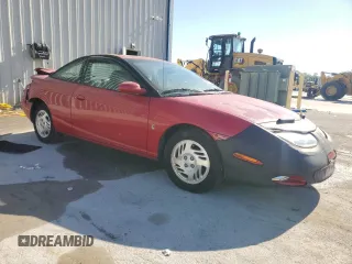 2001 Saturn SC with VIN 1G8ZY12711Z207035, listed as a Copart auction lot 48784935 with 162,397 mi miles and Salvage Title. Bid and sale history available at carsss.com. Image 4.