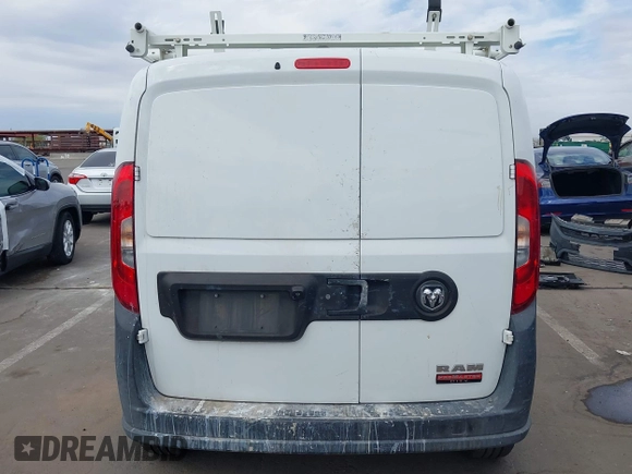 2020 Ram ProMaster City Cargo Van Tradesman with VIN ZFBHRFAB3L6P28346, listed as a IAAI auction lot 41905921 with 76,980 mi miles. Bid and sale history available at carsss.com. Image 17.