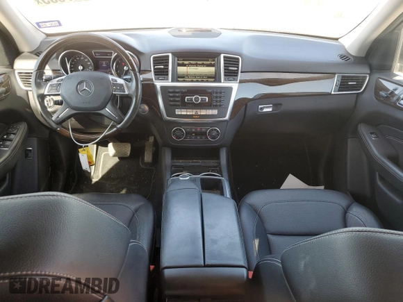 2015 Mercedes-Benz M ML 350 with VIN 4JGDA5JB8FA452465, listed as a Copart auction lot 52327605 with 92,609 mi miles and Salvage Title. Bid and sale history available at carsss.com. Image 8.