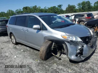 2016 Toyota Sienna XLE с VIN 5TDYK3DC9GS718138, выставлен на аукционе Copart как лот 57137635 с пробегом 105 384 миль миль и Списание • Salvage title. История ставок и продаж доступна на DreamBid. Изображение 4.