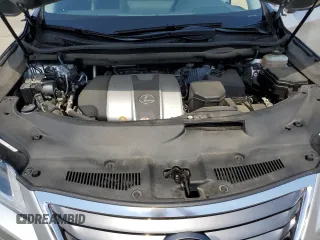 2018 Lexus RX 350 with VIN JTJBZMCA1J2034266, listed as a Copart auction lot 59900105 with 44,171 mi miles and Salvage title. Bid and sale history available at DreamBid. Image 12.