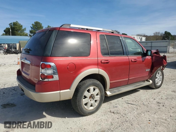 2007 Ford Explorer Eddie Bauer with VIN 1FMEU64E37UA69797, listed as a Copart auction lot 48667625 with 160,438 mi miles and Salvage title. Bid and sale history available at DreamBid. Image 3.