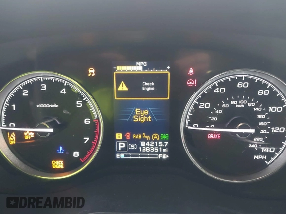 2019 Subaru Forester Touring with VIN JF2SKAWC3KH555900, listed as a IAAI auction lot 41558281 with 138,351 mi miles. Bid and sale history available at carsss.com. Image 7.