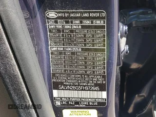 2015 Land Rover Range Rover Evoque Pure z VIN SALVN2BG5FH972645, wystawiony jako IAAI lot #42482661 z przebiegiem 156 726 mil mil oraz . Historia ofert i sprzedaży dostępna na DreamBid. Obrazek 9.