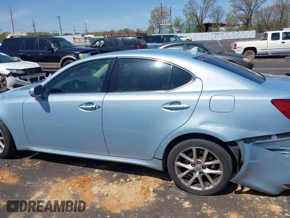 2012 Lexus IS 250 z VIN JTHBF5C27C5167544, wystawiony jako IAAI lot #41917624 z przebiegiem 119 264 mil mil oraz . Historia ofert i sprzedaży dostępna na DreamBid. Obrazek 14.