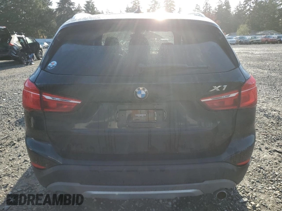 2018 BMW X1 xDrive28i with VIN WBXHT3C32J5K29918, listed as a Copart auction lot 52741805 with 46,339 mi miles and Salvage Title. Bid and sale history available at carsss.com. Image 6.