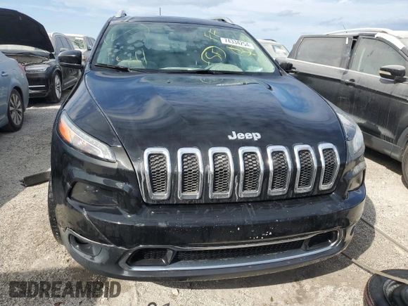 2017 Jeep Cherokee Limited with VIN 1C4PJLDS2HW645248, listed as a Copart auction lot 74334254 with 108,468 mi miles and Non Repairable. Bid and sale history available at carsss.com. Image 5.