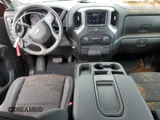 2024 Chevrolet Silverado 1500 Custom with VIN 1GCPDBEK1RZ294848, listed as a Copart auction lot 42704255 with 478 mi miles and Salvage Title. Bid and sale history available at DreamBid. Image 8.