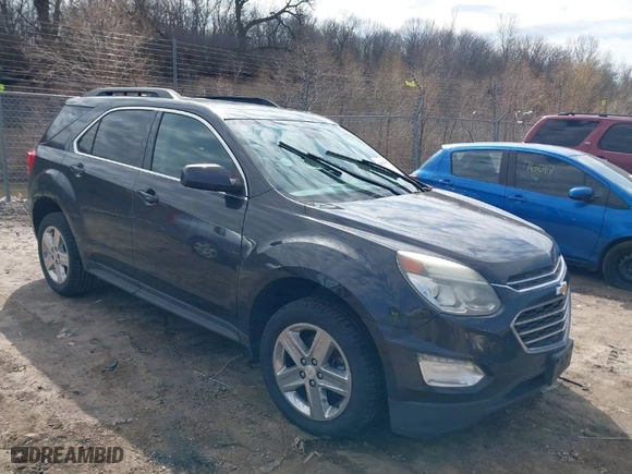 2016 Chevrolet Equinox LT with VIN 2GNALCEK4G6103289, listed as a IAAI auction lot 41885574 with 134,743 mi miles. Bid and sale history available at carsss.com. Image 1.