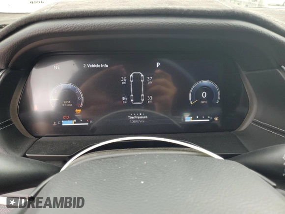 2023 Jeep Grand Cherokee Altitude with VIN 1C4RJJAG5P8843578, listed as a Copart auction lot 53737945 with 30,847 mi miles and Salvage title. Bid and sale history available at DreamBid. Image 9.