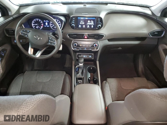 2020 Hyundai Santa Fe SE with VIN 5NMS23AD6LH164721, listed as a Copart auction lot 57480395 with 183,471 mi miles and Salvage title. Bid and sale history available at DreamBid. Image 8.