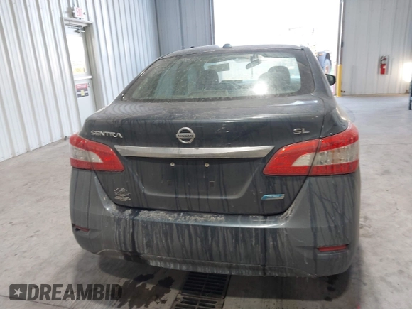 2013 Nissan Sentra SV with VIN 3N1AB7AP5DL666415, listed as a IAAI auction lot 41522465 with 140,832 mi miles. Bid and sale history available at carsss.com. Image 16.