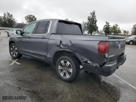 2017 Honda Ridgeline RTL-T with VIN 5FPYK3F68HB032676, listed as a Copart auction lot 45057885 with NaN miles and Salvage Title. Bid and sale history available at carsss.com. Image 2.
