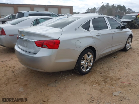 2016 Chevrolet Impala LS with VIN 2G11X5SAXG9132601, listed as a IAAI auction lot 41717761 with 129,278 mi miles. Bid and sale history available at carsss.com. Image 4.
