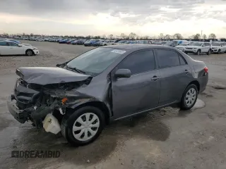 2011 Toyota Corolla L with VIN JTDBU4EE4B9136249, listed as a Copart auction lot 52439665 with 0 mi miles and Salvage Title. Bid and sale history available at carsss.com. Image 1.