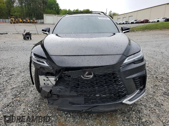 2023 Lexus RX 350 with VIN 2T2BAMCA7PC004804, listed as a Copart auction lot 51845555 with 24,797 mi miles and Salvage Title. Bid and sale history available at DreamBid. Image 5.