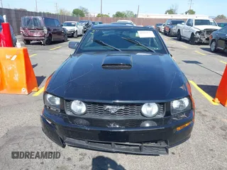 2007 Ford Mustang GT Deluxe with VIN 1ZVHT82H275285063, listed as a IAAI auction lot 41969173 with 78,725 mi miles. Bid and sale history available at carsss.com. Image 12.