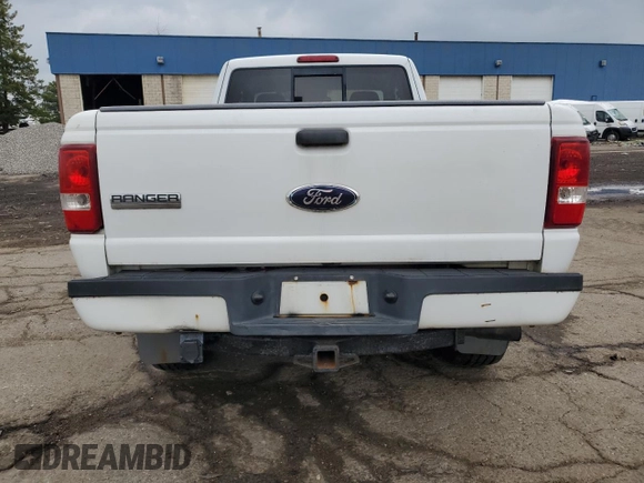 2007 Ford Ranger XLT with VIN 1FTZR45E97PA17597, listed as a Copart auction lot 55647155 with 134,593 mi miles and Clean Title. Bid and sale history available at DreamBid. Image 6.