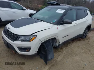 2019 Jeep Compass Trailhawk с VIN 3C4NJDDB5KT671630, выставлен на аукционе IAAI как лот 41907634 с пробегом 80 488 миль миль и . История ставок и продаж доступна на DreamBid. Изображение 2.