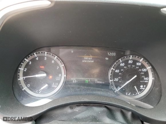2021 Toyota Highlander XLE with VIN 5TDGZRAH4MS035253, listed as a Copart auction lot 47114645 with 119,958 mi miles and Salvage Title. Bid and sale history available at carsss.com. Image 9.