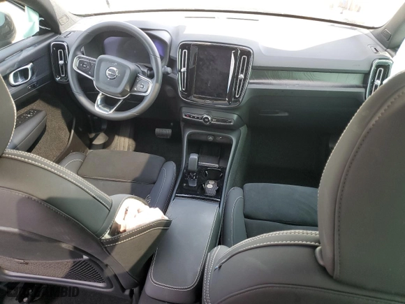 2024 Volvo C40 Recharge Pure Electric Plus with VIN YV4ER3GLXR2106788, listed as a Copart auction lot 78535104 with 0 mi miles and Salvage Title. Bid and sale history available at carsss.com. Image 8.