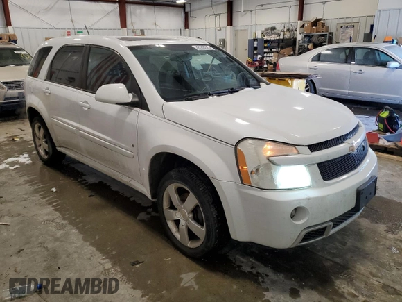 2009 Chevrolet Equinox Sport with VIN 2CNDL037X96249570, listed as a Copart auction lot 42380245 with 200,451 mi miles and Non Repairable. Bid and sale history available at carsss.com. Image 4.