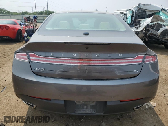 2014 Lincoln MKZ with VIN 3LN6L2GK9ER827759, listed as a Copart auction lot 59083215 with 213,574 mi miles and Clean title. Bid and sale history available at DreamBid. Image 6.