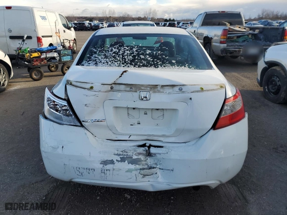 2010 Honda Civic Cpe LX with VIN 2HGFG1B69AH001093, listed as a Copart auction lot 85871954 with 291,503 mi miles and Salvage Title. Bid and sale history available at carsss.com. Image 6.