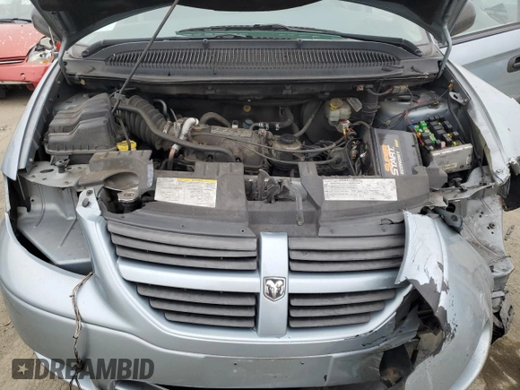 2006 Dodge Grand Caravan SE with VIN 1D4GP24RX6B579139, listed as a Copart auction lot 45030855 with 106,856 mi miles and Salvage Title. Bid and sale history available at DreamBid. Image 12.