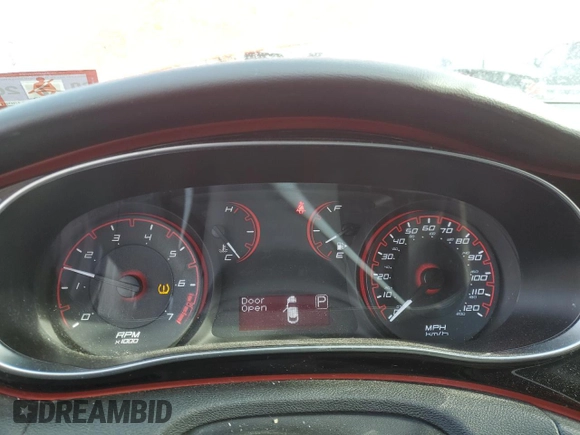 2015 Dodge Dart SXT with VIN 1C3CDFBB8FD320384, listed as a Copart auction lot 89358485 with 99,512 mi miles and Salvage Title. Bid and sale history available at carsss.com. Image 9.