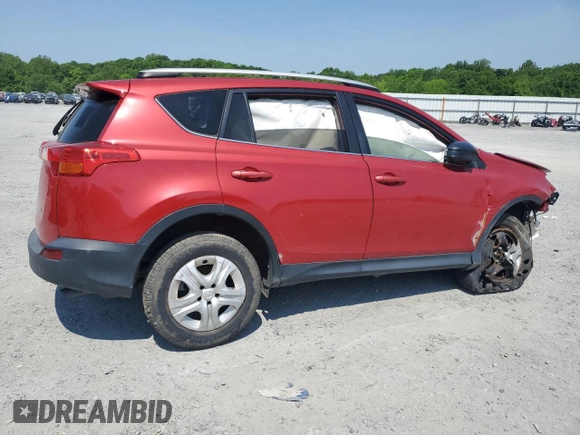 2013 Toyota RAV4 LE with VIN 2T3ZFREV4DW009817, listed as a Copart auction lot 54985105 with Not Provided miles and Clean Title. Bid and sale history available at carsss.com. Image 3.