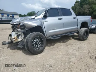 2021 Toyota Tundra SR5 with VIN 5TFDY5F11MX001873, listed as a Copart auction lot 60127805 with Not provided miles and Non repairable. Bid and sale history available at DreamBid. Image 1.