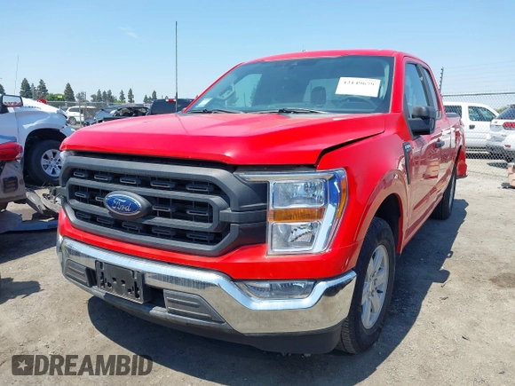 2021 Ford F-150 XL with VIN 1FTEX1C82MKE57427, listed as a IAAI auction lot 42149679 with 52,014 mi miles and . Bid and sale history available at DreamBid. Image 22.