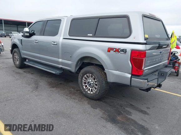 2021 Ford F-250 XL with VIN 1FT7W2BNXMED37995, listed as a IAAI auction lot 42616726 with 39,428 mi miles and . Bid and sale history available at DreamBid. Image 3.
