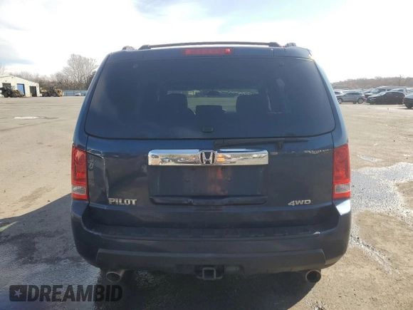 2011 Honda Pilot EX with VIN 5FNYF4H49BB030263, listed as a Copart auction lot 50181115 with 163,840 mi miles and Clean Title. Bid and sale history available at DreamBid. Image 6.
