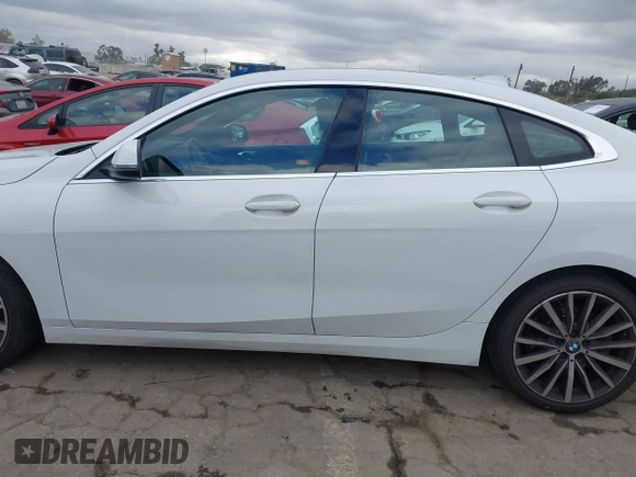 2022 BMW 2 Series 228i with VIN WBA53AK03N7K01287, listed as a IAAI auction lot 41884591 with 16,798 mi miles. Bid and sale history available at carsss.com. Image 14.