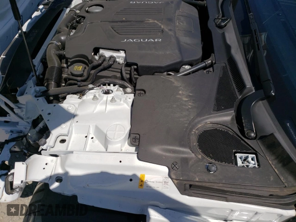 2021 Jaguar F-Type with VIN SAJD55FE7MCK75289, listed as a Copart auction lot 56250635 with 8,533 mi miles and Salvage Title. Bid and sale history available at DreamBid. Image 11.