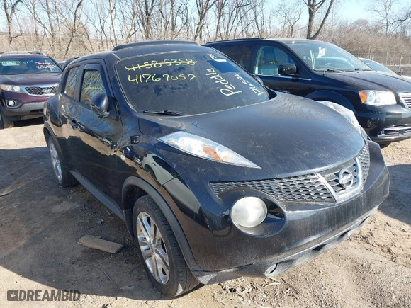 2012 Nissan Juke SL with VIN JN8AF5MR4CT104202, listed as a IAAI auction lot 41767057 with 219,487 mi miles. Bid and sale history available at carsss.com. Image 1.