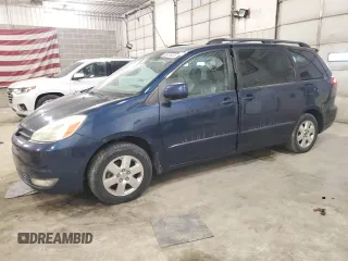 2004 Toyota Sienna XLE with VIN 5TDZA22C54S156416, listed as a Copart auction lot 53405035 with 240,722 mi miles and Clean Title. Bid and sale history available at carsss.com. Image 1.