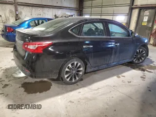 2017 Nissan Sentra S with VIN 3N1AB7AP2HY235619, listed as a Copart auction lot 44982005 with 78,040 mi miles and Salvage Title. Bid and sale history available at carsss.com. Image 3.