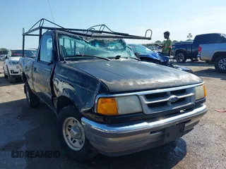 1997 Ford Ranger XLT with VIN 1FTCR10A4VTA44803, listed as a IAAI auction lot 42479081 with 162,346 mi miles and . Bid and sale history available at DreamBid. Image 1.