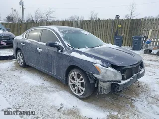 2012 Nissan Maxima 3.5 SV with VIN 1N4AA5AP1CC854269, listed as a IAAI auction lot 41626501 with 187,381 mi miles. Bid and sale history available at carsss.com. Image 1.