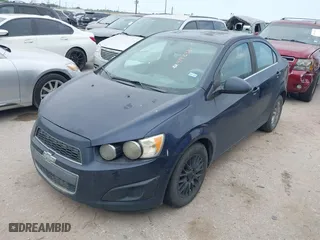 2015 Chevrolet Sonic LT with VIN 1G1JC5SH9F4127898, listed as a IAAI auction lot 41976381 with 148,658 mi miles. Bid and sale history available at carsss.com. Image 2.