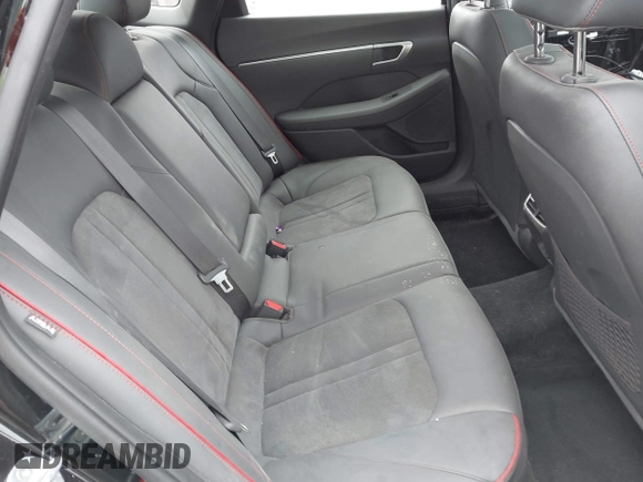 2021 Hyundai Sonata SEL Plus with VIN 5NPEJ4J21MH111126, listed as a IAAI auction lot 41833686 with 35,479 mi miles and . Bid and sale history available at DreamBid. Image 8.