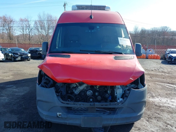 2021 Mercedes-Benz Sprinter Cargo with VIN W1Y4ECHY4MT070552, listed as a IAAI auction lot 41720548 with 110,401 mi miles and . Bid and sale history available at carsss.com. Image 11.