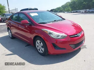 2016 Hyundai Elantra SE with VIN 5NPDH4AE9GH711804, listed as a IAAI auction lot 42451824 with 124,650 mi miles and . Bid and sale history available at DreamBid. Image 1.