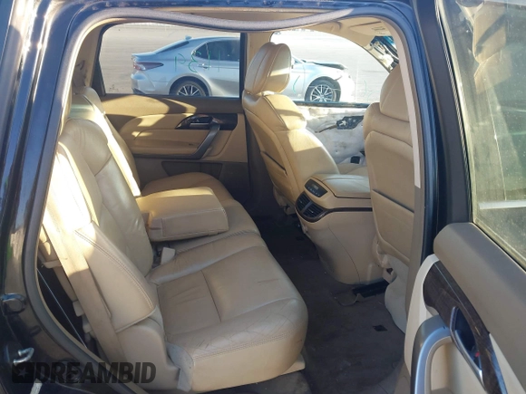 2013 Acura MDX with VIN 2HNYD2H25DH508128, listed as a IAAI auction lot 41822621 with 168,231 mi miles. Bid and sale history available at carsss.com. Image 8.