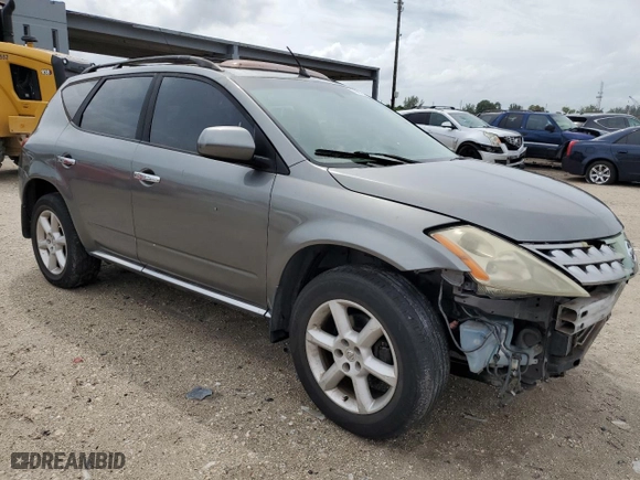 2006 Nissan Murano SL with VIN JN8AZ08W46W514902, listed as a Copart auction lot 72912394 with 131,839 mi miles and Salvage Title. Bid and sale history available at carsss.com. Image 4.