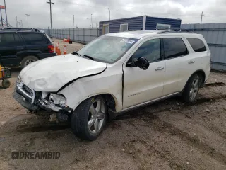 2012 Dodge Durango Citadel with VIN 1C4RDJEG4CC197555, listed as a Copart auction lot 67276894 with Not Provided miles and Salvage Title. Bid and sale history available at DreamBid. Image 1.