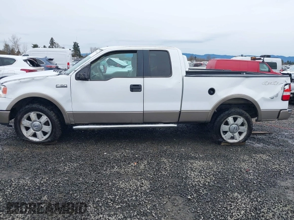 2006 Ford F-150 XLT with VIN 1FTPX14596NA27117, listed as a IAAI auction lot 41589818 with 166,727 mi miles. Bid and sale history available at carsss.com. Image 6.